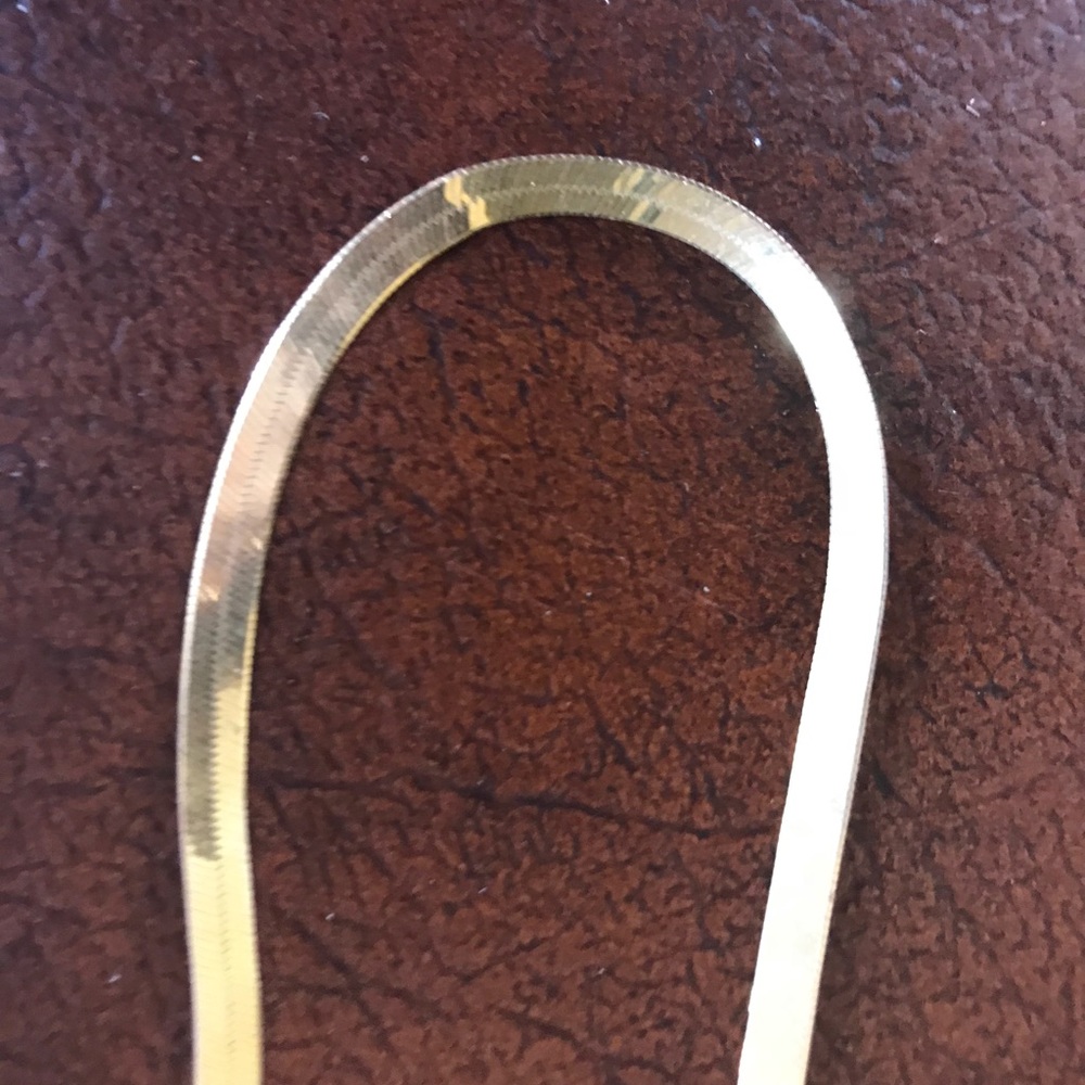 Real gold necklace